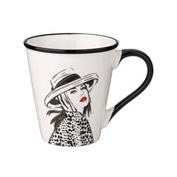 Кружка 340мл FASHION QUEEN фрф LEFARD