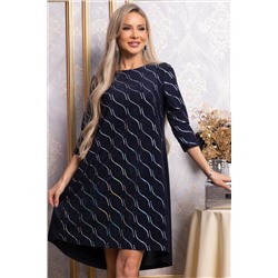 Платье Леди Элегант (синее) П14826-10М