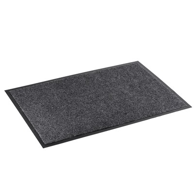Коврик придверный влаговпитывающий Tuff, 60×90 см, серый