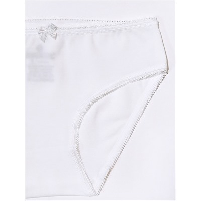 5640-01 Трусы для девочки белые (BAYKAR)