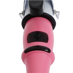 Плойка Luazon LW-04, 50 Вт, керамическое покрытие, d=38 мм, 180°С, розовая