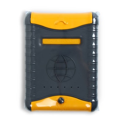 Ящик почтовый, пластиковый, «Стандарт», с щеколдой, с накладкой, серый