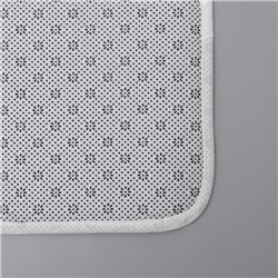 Коврик Доляна «Следы», 40×60 см