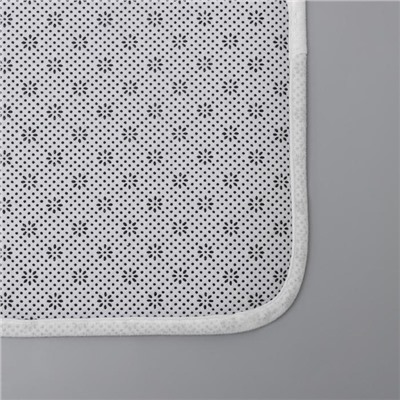 Коврик Доляна «Следы», 40×60 см