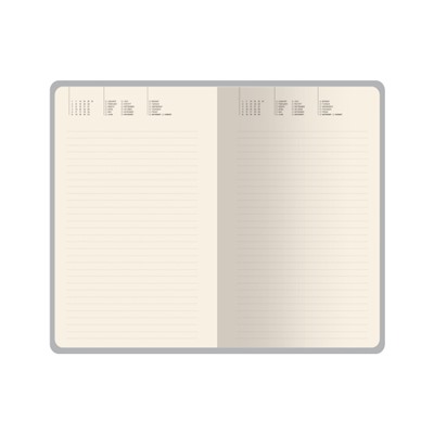 Ежедневник недатированный А5 256 стр. ЛАЙТ "Carrara" 3-743/11 Bruno Visconti