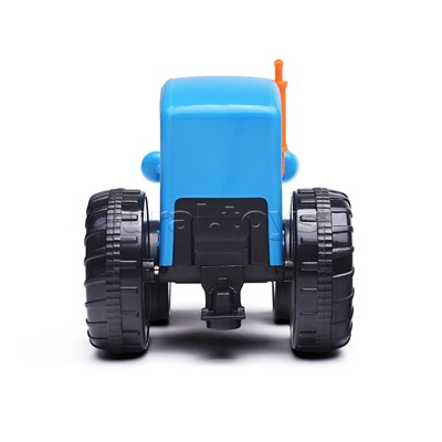 Машина металл "Синий трактор" с автоперевозчиком 7,5 см, синий