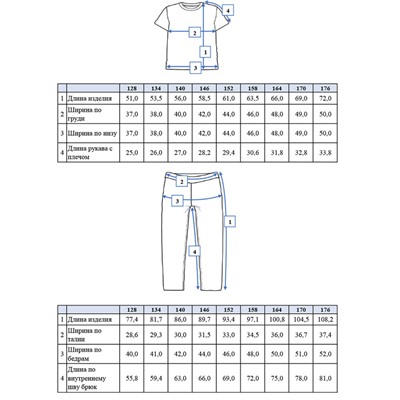 Комплект Family look для мальчика: футболка, брюки