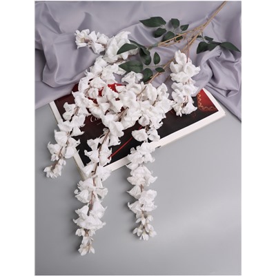 Цветы искусственные «Наперстянка бреди», h=97 см, белые