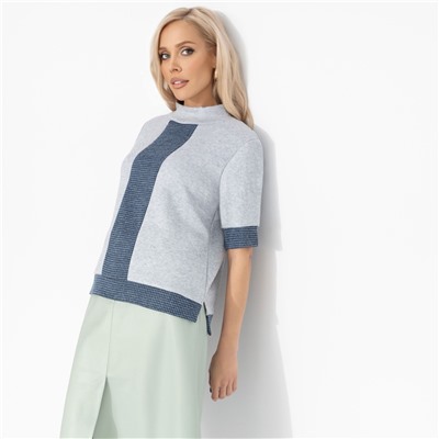 Водолазка вискозная, Фирменное приветствие (серая)