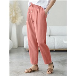 Брюки из плотного лиоцелла