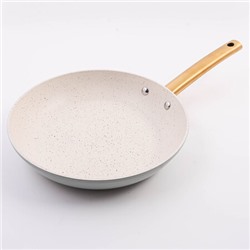 1137-1 Сковорода мраморная крошка мет/руч 24 см VALENTINA MB (х12)