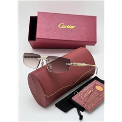 Набор женские солнцезащитные очки, коробка, чехол + салфетки #22931330