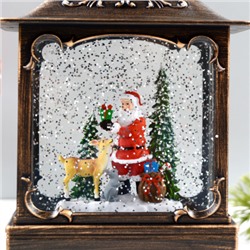 Светильник настольный новогодний 14х8х27 / NG206-26 /уп 12/ музыкальный