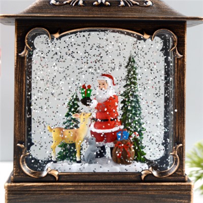 Светильник настольный новогодний 14х8х27 / NG206-26 /уп 12/ музыкальный