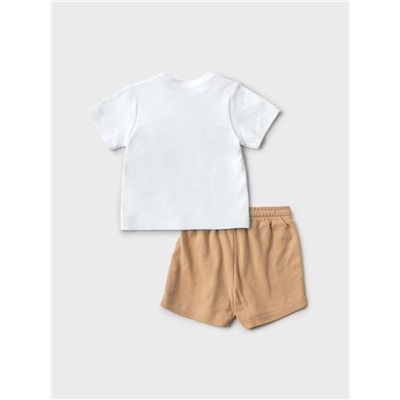 Комплект детский трикотажный для мальчиков: джемпер (футболка), шорты