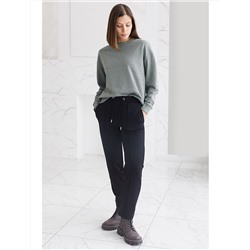 Брюки из эластичного футера