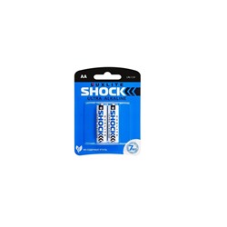 Luxlite Shock Батарейки АА 2 шт в блистере Blue
