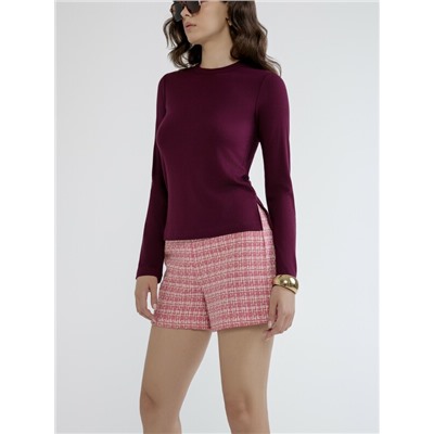 CONTE Джемпер в рубчик из вискозы с расклешенными рукавами LD 3131