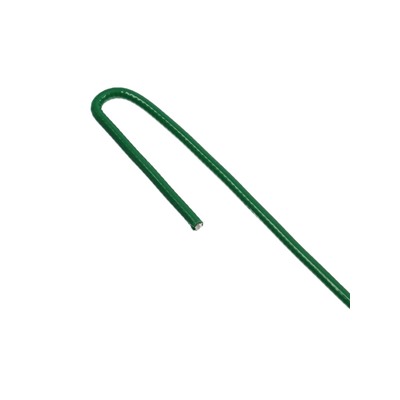 Колышек универсальный, h=20 см, ножка d=0.3 см, набор 10 шт., зелёный, Greengo