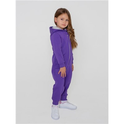Комбинезон футер начёс "Агата" 30700 (Фиолетовый)