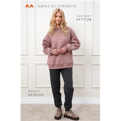 Женские брюки из футера с начесом Happyfox