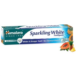 Himalaya ToothPaste Sparkling White / Отбеливающая Зубная Паста 80 г