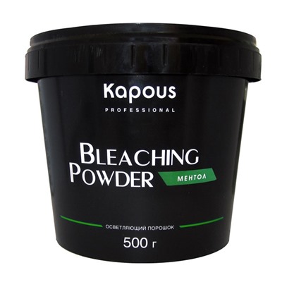Kapous Обесцвечивающий порошок для волос «Menthol Green» 500 г