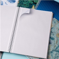 Тетрадь А4  96л клетка на спирали твердая обложка "Dream" перф.на отрыв (094036) 35476 Хатбер