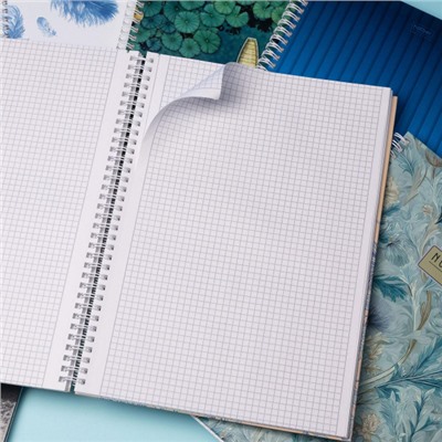 Тетрадь А4  96л клетка на спирали твердая обложка "Dream" перф.на отрыв (094036) 35476 Хатбер