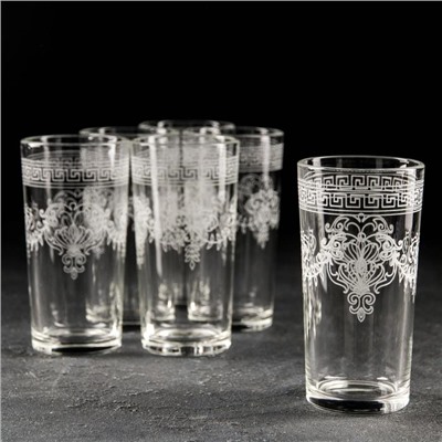 Набор стаканов «Барокко», 230 мл, 6 шт.