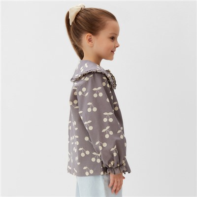 Рубашка детская с воротником KAFTAN, размер 30 (98-104 см)