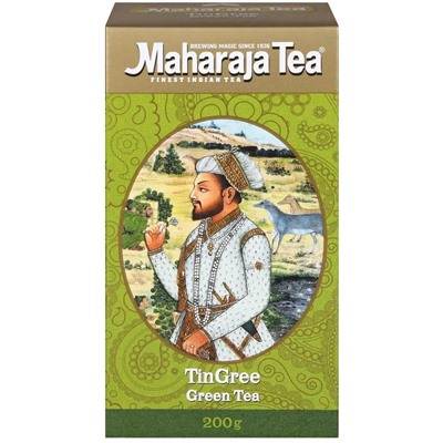 Maharaja Tea Assam TinGree Green Tea / Чай Зеленый Ассам Тингри 200 г