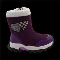 Валенки ХV1117-2-2A темно фиолетовые