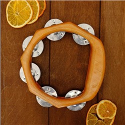 Сувенирный музыкальный инструмент «Тамбурин» 17×16×3 см