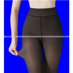 Женские колготки "Вторая кожа" имитация капрона с начесом 380 den арт. 9656