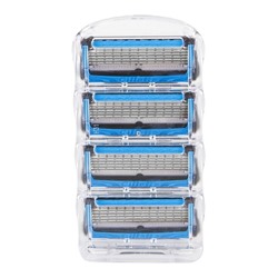 Кассеты для бритвы Dʤɪˈlett ФЬЮЖН-5 PROSHIELD CHILL (4 шт.) без розничной упаковки (Оригинал)