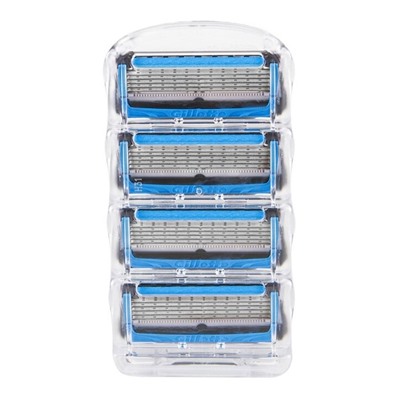 Кассеты для бритвы Dʤɪˈlett ФЬЮЖН-5 PROSHIELD CHILL (4 шт.) без розничной упаковки (Оригинал)