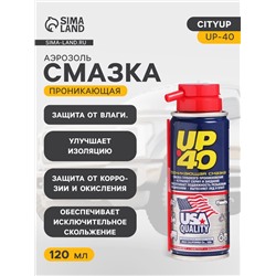 Проникающая смазка CityUp UP-40, 120 мл