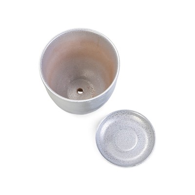 Горшок для цветов «Узор», 1.8 л, d=16 см, h=16 см, керамический, с поддоном