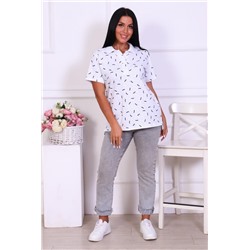 Футболка поло 6753 (Белый)