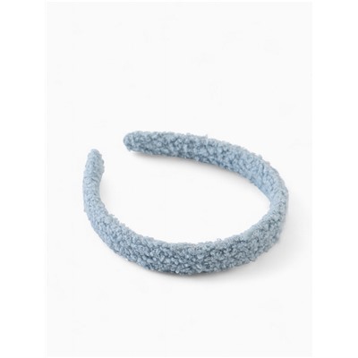 Ободок для волос плюшевый, голубой, Холодное сердце