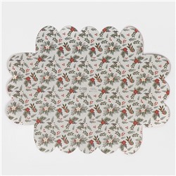 Коробка новогодняя подарочная с пластиковой крышкой «С Новым годом», 20×30×8 см