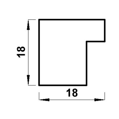 Фоторамка для фото 15×21 см «МИРАМ», пластик, чёрный, (пластиковый экран)