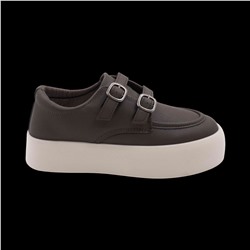 Полуботинки демисезонные 2519-5 темно коричневые