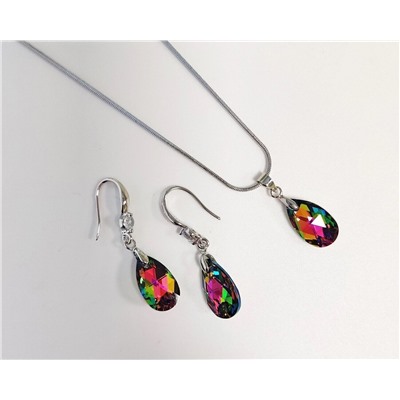 Комплект с кристаллами Swarovski