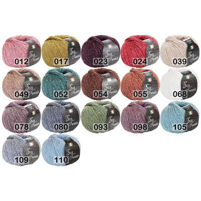 Пряжа Сеам Silk Tweed