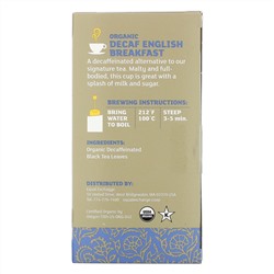 Equal Exchange, Organic Decaf English Breakfast, Black Tea, 20 Tea Bags, 1.41 oz ( 40 g)