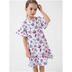 Сорочка ночная трикотажная для девочек