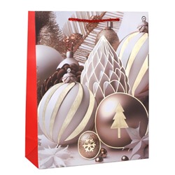 Пакет подарочный 26х32х10 / 10129-M /уп 12/480/ микс Новый год