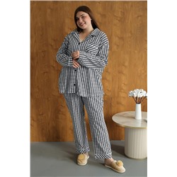 Пижама с брюками с рубашкой и штанами НАТАЛИ, 1209266
